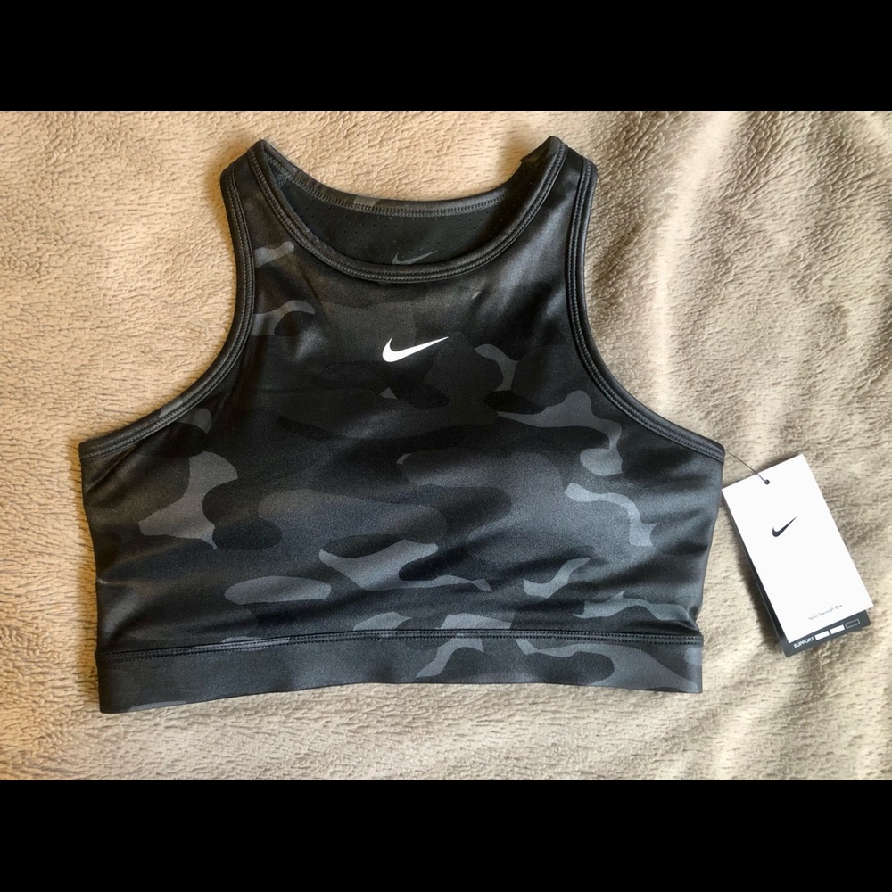 Nike swoosh bra